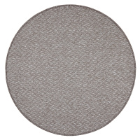Kusový koberec Toledo béžové kruh - 100x100 (průměr) kruh cm Vopi koberce