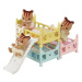 Sylvanian family Trojposchodová posteľ