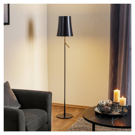 Foscarini Birdie LED Lettura stojaca lampa grafit