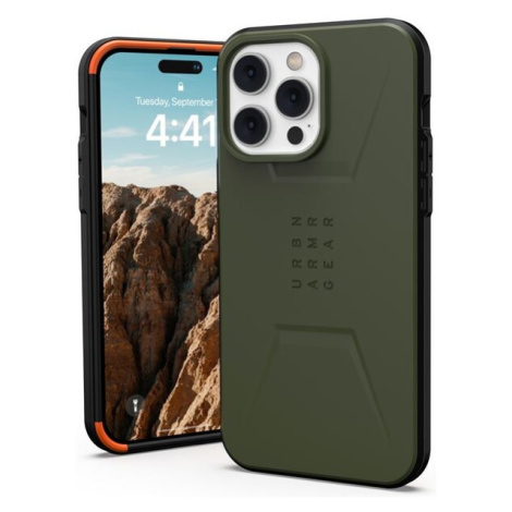 UAG Civilian MagSafe iPhone 14 Pro Max zelený