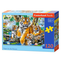 mamido Puzzle 120 dielikov Tigre pri potoku