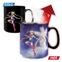 Abysse Corp Sailor Moon Sailor and Chibi Heat Change Šálka 450 ml
