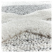Kusový koberec Pisa 4709 Grey kruh - 160x160 (průměr) kruh cm Ayyildiz koberce