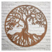 Drevený obraz strom života - Chokmah, Dub tabakový