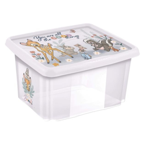 Úložný box s vekom 45l "Bambi", Transparent Keeeper