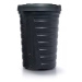NABBI IDRA210 plastový sud na dažďovú vodu 210 l čierna