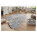 Kusový koberec Twin-Wendeteppiche 103116 grau creme – na ven i na doma - 200x290 cm NORTHRUGS - 