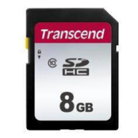 Karta TRANSCEND SDHC 8 GB 300S, trieda 10 (R:20/W:10 MB/s)