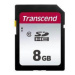 Karta TRANSCEND SDHC 8 GB 300S, trieda 10 (R:20/W:10 MB/s)