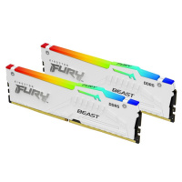 Kingston Fury Beast White RGB 64GB (2x32GB) DDR5 6000 CL40