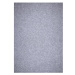 Kusový koberec Quick step šedý - 200x400 cm Vopi koberce