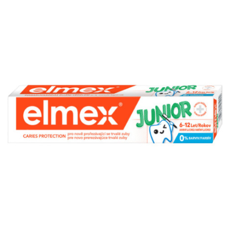 ELMEX Junior zubná pasta pre deti 6-12 rokov, 75 ml