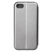 Apple iPhone 14 Pro Max, Puzdro s bočným otváraním a stojan, Forcell Elegance, sivá