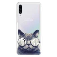 Odolné silikónové puzdro iSaprio - Crazy Cat 01 - Samsung Galaxy A30s