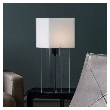 FRITZ HANSEN Cross-Plex stolová lampa, výška 50 cm