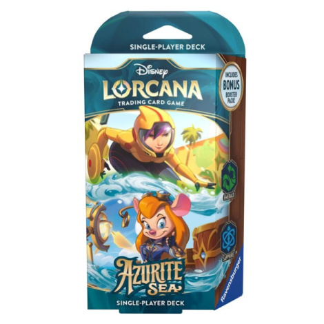 Disney Lorcana: Azurite Sea - Starter Deck Emerald & Sapphire