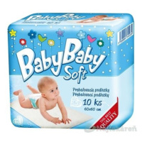 BabyBaby Soft prebaľovacie 60 x 60 cm 10 ks