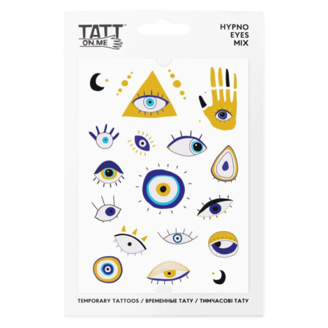 Vodeodolné dočasné tetovačky Hypno Eyes TATTonMe mix