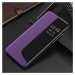 Huawei P20, bočné otváracie puzdro, stojan s indikátorom hovoru, Wooze FashionBook, fialová