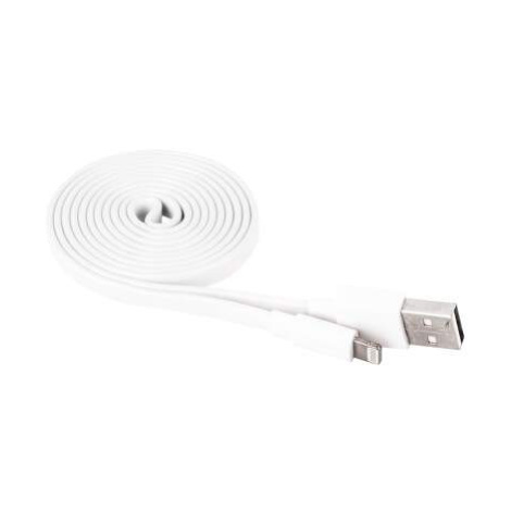 EMOS Nabíjací a dátový kábel USB-A 2.0 / Lightning MFi, 1 m, biely, 2335071310