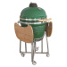 Gril Strend Pro Kamado Egg 21", priemer 46,7 cm, gril výška 91 cm, zelený, 130x73x122 cm