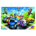 Puzzle Labková patrola na motorkách Paw patrol 100 dielikov, 41x27,5 cm, v krabici 29x19x4 cm