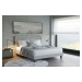 Enzio Elegantná boxspringová posteľ Memphis, prevedenie Standard, farba Lama Light Grey, 180x200