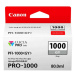 Canon PFI-1000GY, 0552C001 sivá (grey) originálna atramentová cartridge