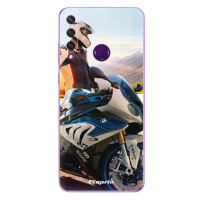 Odolné silikónové puzdro iSaprio - Motorcycle 10 - Huawei Y6p