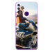 Odolné silikónové puzdro iSaprio - Motorcycle 10 - Huawei Y6p