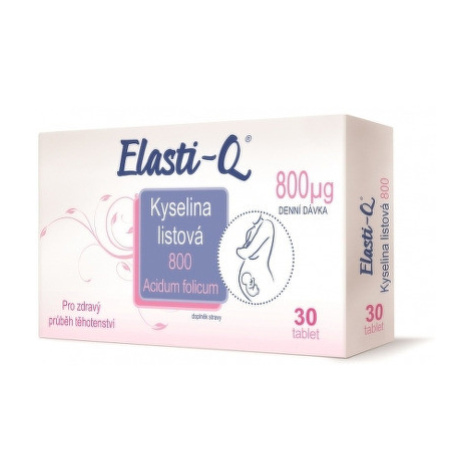 ELASTI-Q Kyselina listová 800 30 tabliet