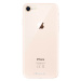 Odolné silikónové puzdro iSaprio - 4Pure - mléčný bez potisku - iPhone 8