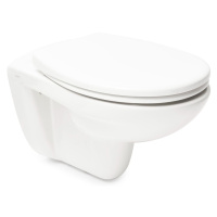 WC závesné VitrA Normus vrátane sedátka soft close zadný odpad 7855-003-6169