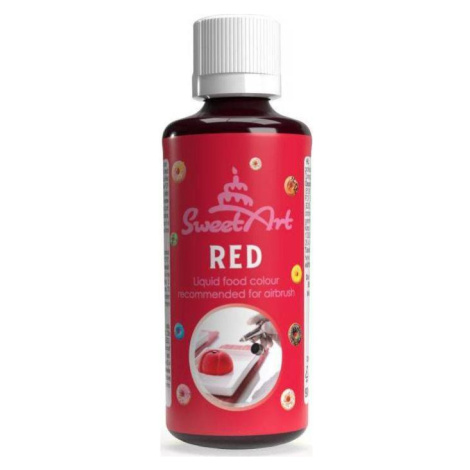 SweetArt Airbrush Paint Liquid Red (90 ml) - dortis - dortis