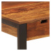 Písací stôl 110x55 cm drevo / oceľ Dekorhome,Písací stôl 110x55 cm drevo / oceľ Dekorhome