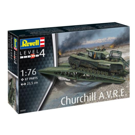 Plastic ModelKit tank 03297 - Churchill A.V.R.E. (1:76)