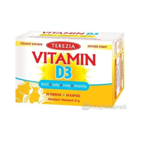 TEREZIA VITAMÍN D3 1000 IU 90 ks