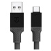 Tactical Fat Man, USB-A na USB-C, 1m, sivý
