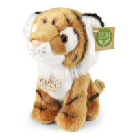 Plyšový tiger sediaci 18 cm ECO-FRIENDLY