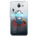 Plastové puzdro iSaprio - Mimons Superman 02 - Huawei Ascend Y550