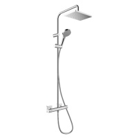 Hansgrohe Vernis Shape, sprchový set Showerpipe 230 s termostatom, Green, chrómová, HAN-26319000