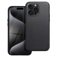 Leather Mag Cover Apple iPhone 16 black