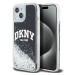 DKNY Liquid Glitter Arch Logo Apple iPhone 14 DKHCP14SLBNAEK Black