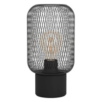 Sconto Stolná lampa WRINGTON čierna