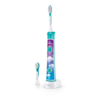 Zubná kefka pre deti elektrická Sonicare zelená s bluetooth