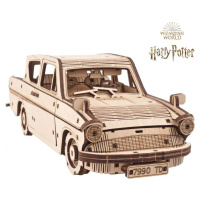 Ugears 3D drevené mechanické puzzle Harry Potter Lietajúci Ford Anglia