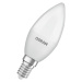 OSRAM LED Classic Star, sviečka, matná, E14, 4,9 W, 2 700 K