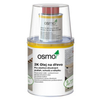 OSMO - 2K Olej na drevo 6100 - bezfarebný matný 0,375 l