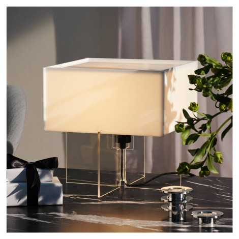 FRITZ HANSEN Cross-Plex stolová lampa, výška 30 cm