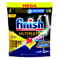 FINISH Quantum Ultimate Kapsuly do umývačky riadu Lemon 60 ks